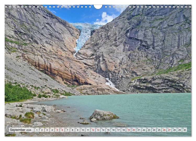 Produktbild: Norwegen erkunden mit dem Wohnmobil (Wandkalender 2026 DIN A3 quer), CALVENDO Monatskalender
