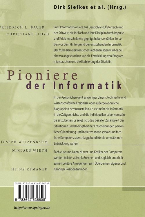 Produktbild: Pioniere der Informatik