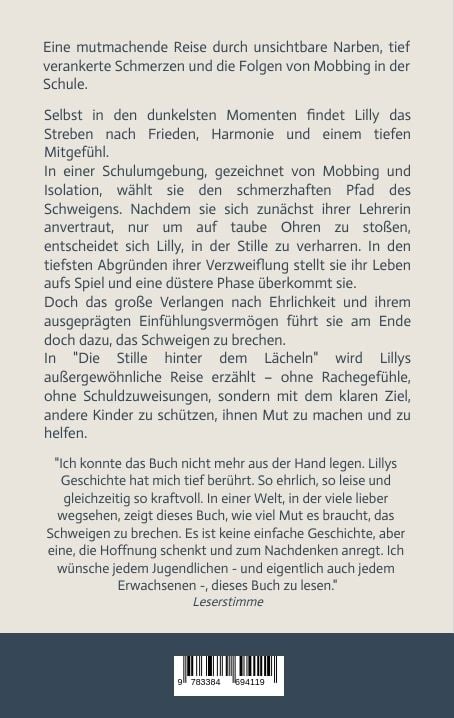 Produktbild: Die Stille hinter dem L&auml;cheln