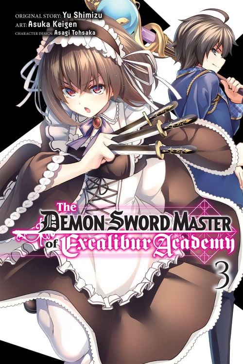Produktbild: The Demon Sword Master of Excalibur Academy, Vol. 3 (manga)