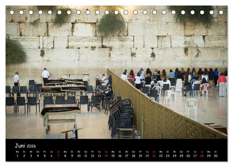Produktbild: Israel - eindrucksvoll, anders, sch&ouml;n! (Tischkalender 2026 DIN A5 quer), CALVENDO Monatskalender