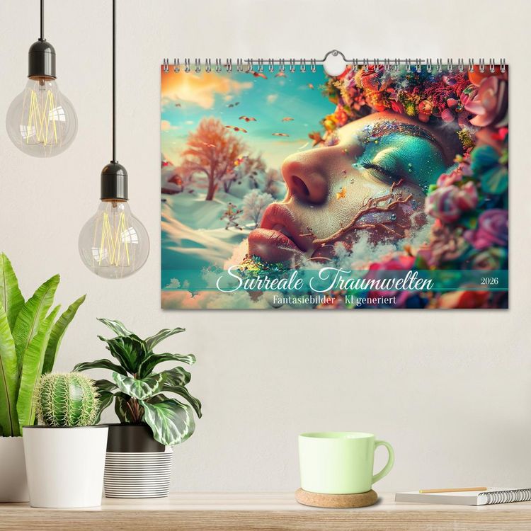 Produktbild: Surreale Traumwelten (Wandkalender 2026 DIN A4 quer), CALVENDO Monatskalender