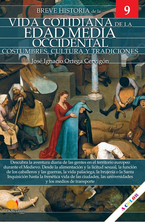 Produktbild: Breve historia de la vida cotidiana de la Edad Media occidental