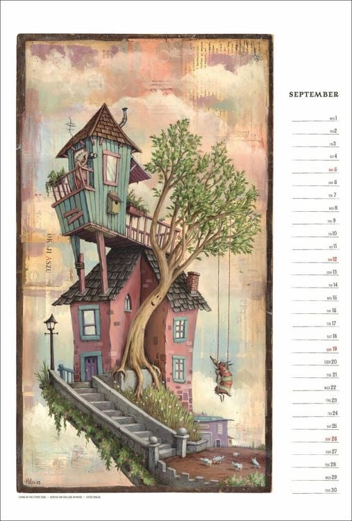 Produktbild: Zozoville Kalendarium 2027 - The Art of Mateo Dineen & Johan Potma