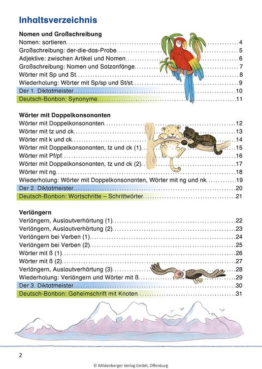 Das Übungsheft Rechtschreiben 2