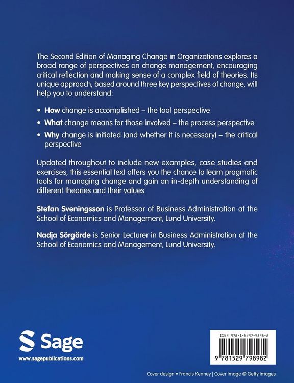 Produktbild: Managing Change in Organizations