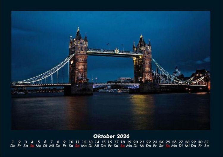 Produktbild: Architektur 2026 Fotokalender DIN A4