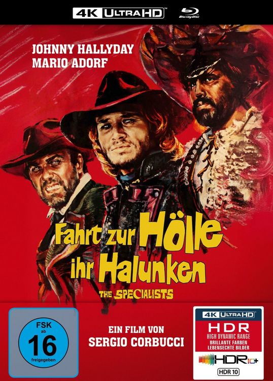 Produktbild: Fahrt zur H&ouml;lle, ihr Halunken (The Specialists) - 2-Disc Limited Collector's Edition Mediabook (4K UHD-Blu-ray + Blu-ray)
