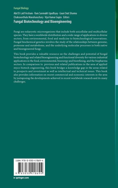 Produktbild: Fungal Biotechnology and Bioengineering