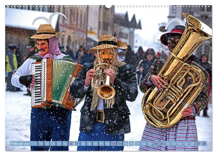 Produktbild: Mittenwald - Perle des Werdenfelser Landes (Wandkalender 2027 DIN A2 quer), CALVENDO Monatskalender