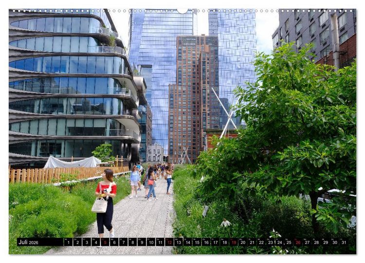 Produktbild: New York - 4 Tage unterwegs im Big Apple (hochwertiger Premium Wandkalender 2026 DIN A2 quer), Kunstdruck in Hochglanz