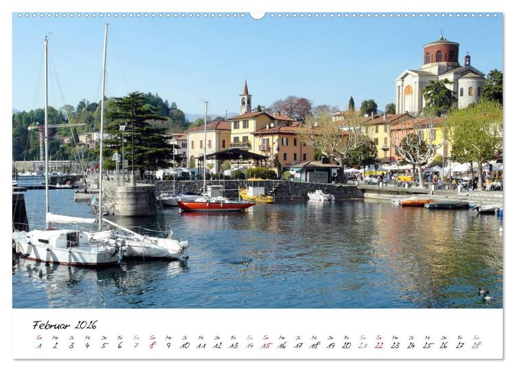 Produktbild: Motive rund um den See Lago Maggiore (Wandkalender 2026 DIN A2 quer), CALVENDO Monatskalender