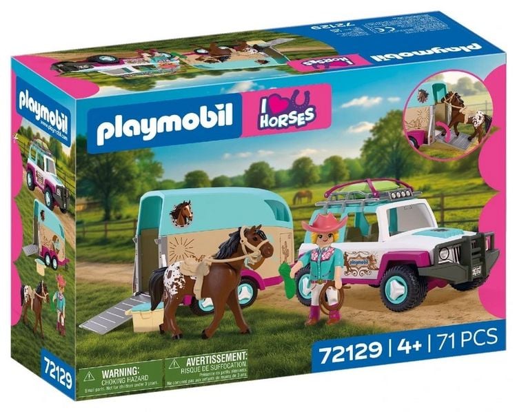 Produktbild: Gel&auml;ndewagen mit Pferdeanh&auml;nger