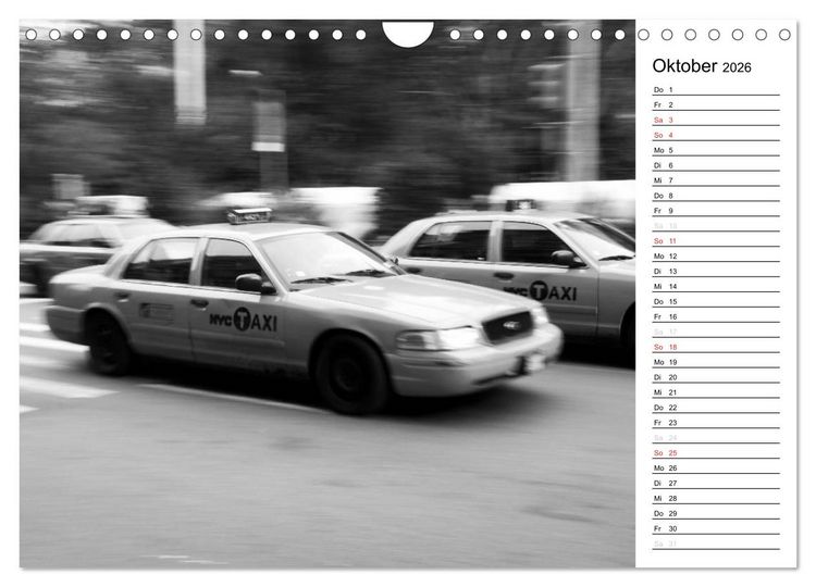 Produktbild: New York (Wandkalender 2026 DIN A4 quer), CALVENDO Monatskalender