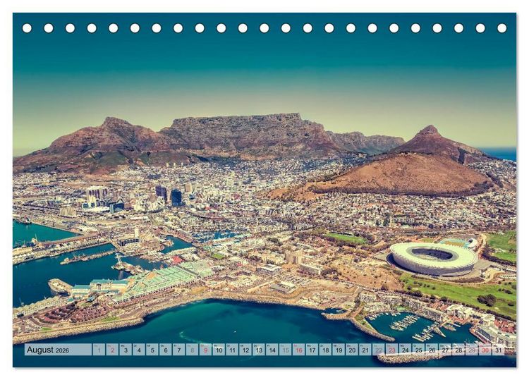 Produktbild: Westkap S&uuml;dafrika (Tischkalender 2026 DIN A5 quer), CALVENDO Monatskalender
