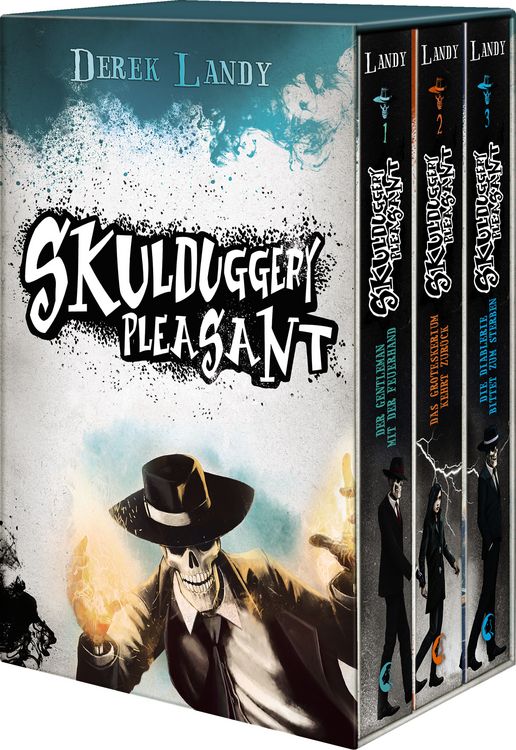 Bild vom Artikel Skulduggery Pleasant (Bände 1-3) vom Autor Derek Landy