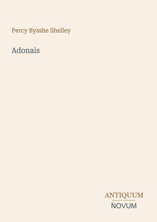 Produktbild: Adonais