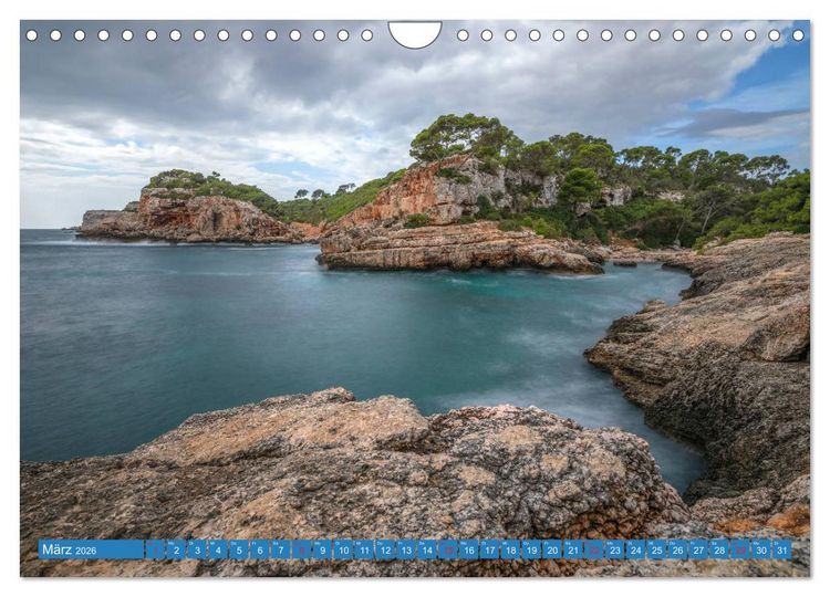 Produktbild: Mallorca, Sehnsuchtsinsel im Mittelmeer (Wandkalender 2026 DIN A4 quer), CALVENDO Monatskalender