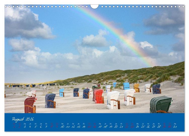 Produktbild: "T&ouml;werland" Juist (Wandkalender 2026 DIN A3 quer), CALVENDO Monatskalender
