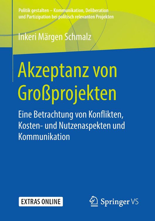 Produktbild: Akzeptanz von Gro&szlig;projekten