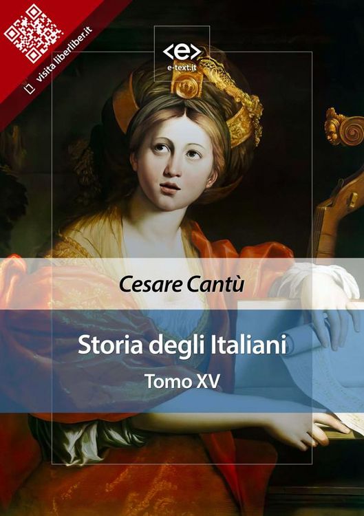 Produktbild: Storia degli Italiani. Tomo XV