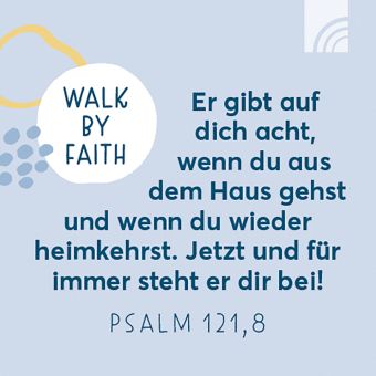 Produktbild: Schl&uuml;sselanh&auml;nger Walk by Faith