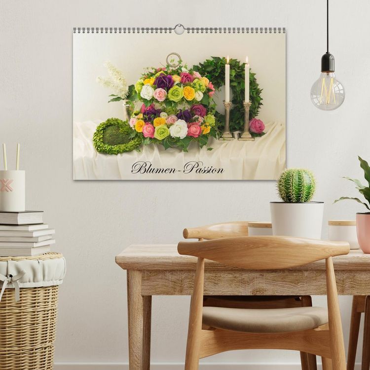 Produktbild: Blumen-Passion (Wandkalender 2026 DIN A3 quer), CALVENDO Monatskalender