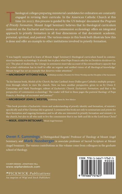 Produktbild: Eucharistic Church, Eucharistic Formation