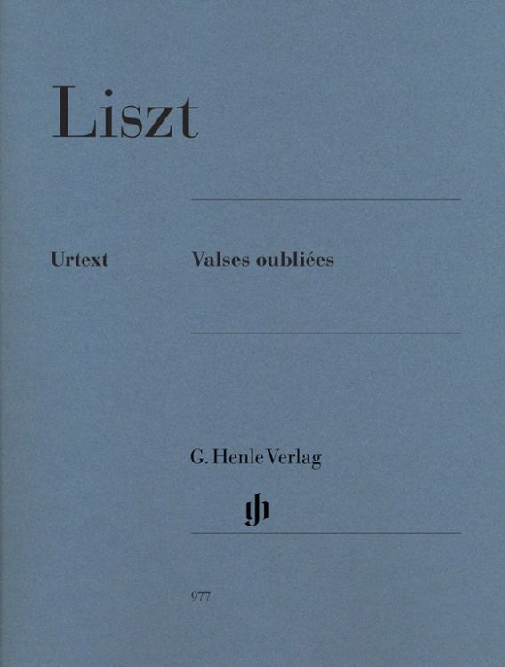 Produktbild: Franz Liszt - Valses oubli&eacute;es