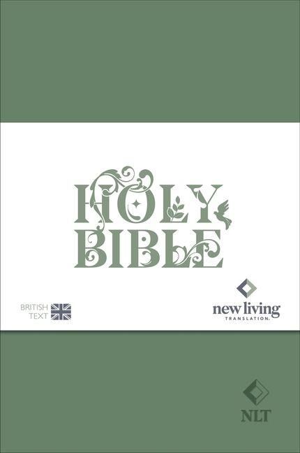 Produktbild: NLT Holy Bible, Sage Green Flexiback, Leather-Feel, Debossed Detailing, British Text, NLT New Living Translation, Flexiback, Standard size
