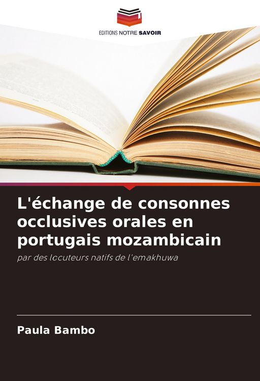 Produktbild: L'&eacute;change de consonnes occlusives orales en portugais mozambicain