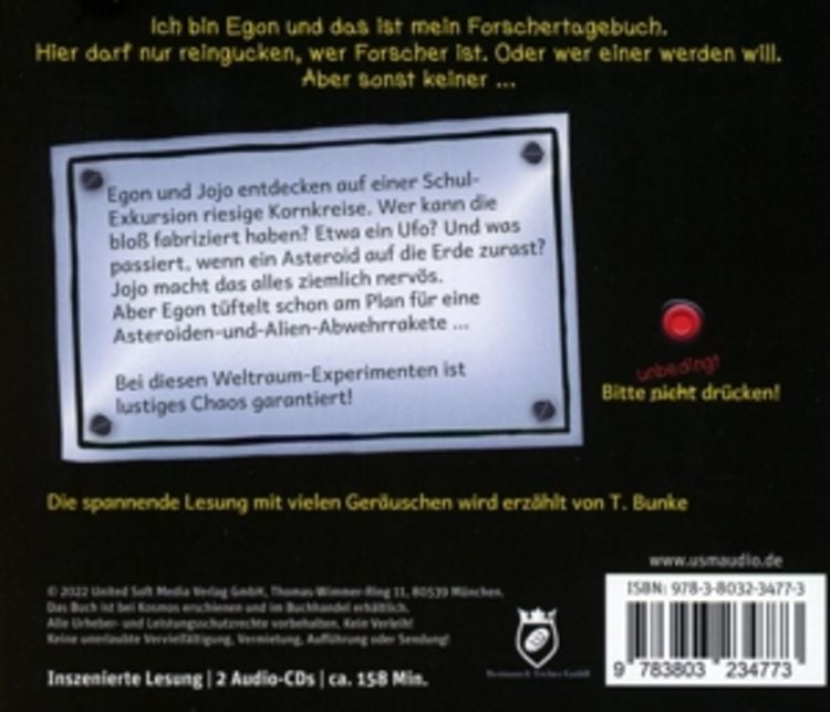 Produktbild: Niemals den roten Knopf dr&uuml;cken