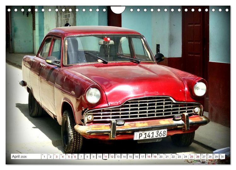 Produktbild: ZEPHYR - Ein britischer Ford in Kuba (Wandkalender 2026 DIN A4 quer), CALVENDO Monatskalender