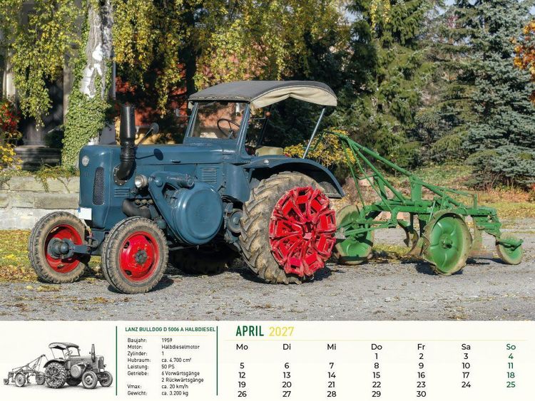 Produktbild: Lanz Bulldog - Tradition trifft Leidenschaft 2027
