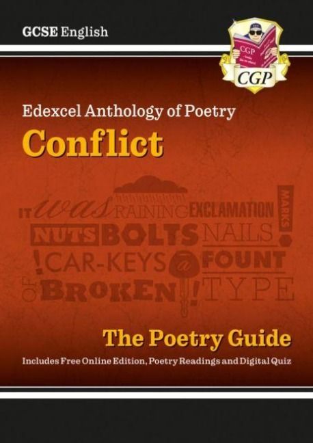 Produktbild: GCSE English Edexcel Poetry Guide - Conflict Anthology includes Online Edition, Audio & Quizzes