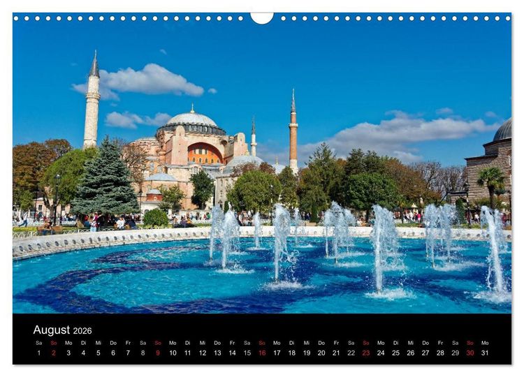 Produktbild: Istanbul Einmalig (Wandkalender 2026 DIN A3 quer), CALVENDO Monatskalender