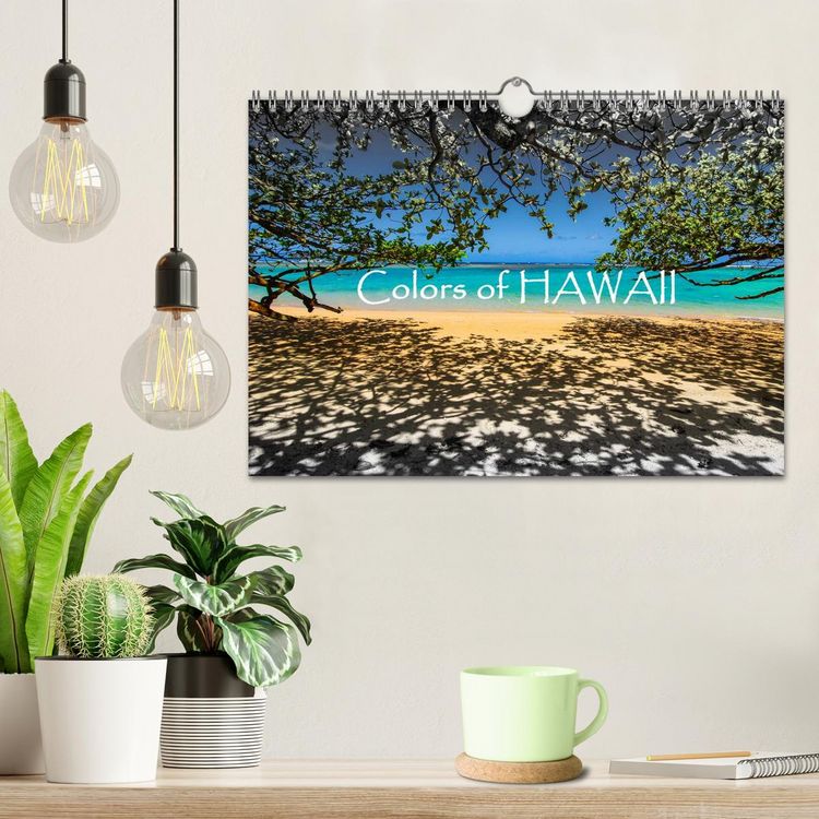 Produktbild: Colors of HAWAII (Wandkalender 2026 DIN A4 quer), CALVENDO Monatskalender