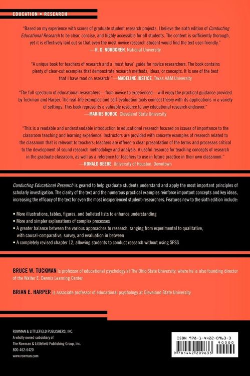 Produktbild: Conducting Educational Research
