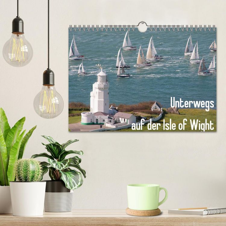 Produktbild: Unterwegs auf der Isle of Wight (Wandkalender 2026 DIN A4 quer), CALVENDO Monatskalender