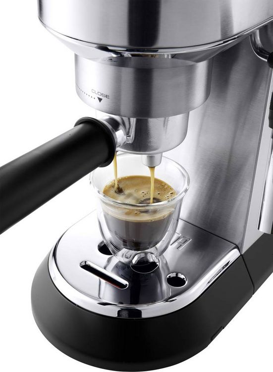 Produktbild: DeLonghi EC 685.M Espressomaschine mit Siebtr&auml;ger Silber 1350W E.S.E. Pad kompatibel