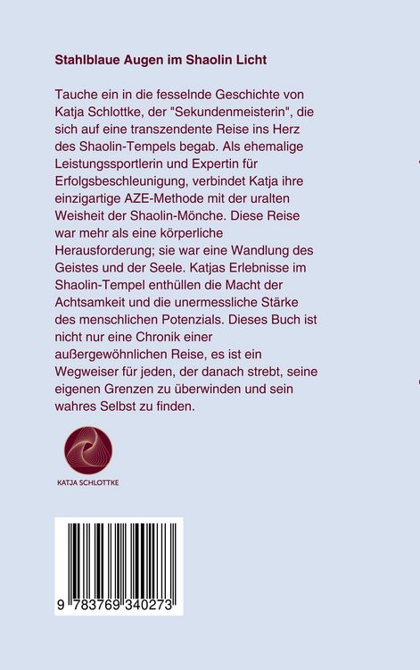 Stahlblaue Augen im Shaolin Licht