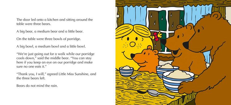 Produktbild: Little Miss Sunshine and the Three Bears