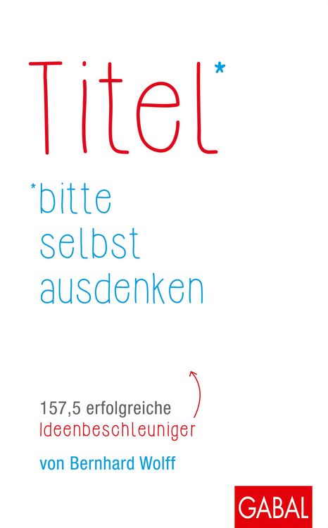 Produktbild: Titel bitte selbst ausdenken