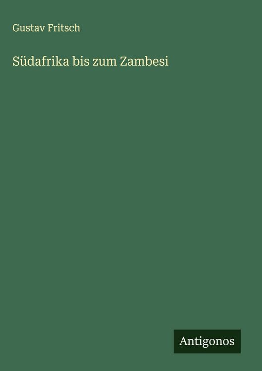 Produktbild: S&uuml;dafrika bis zum Zambesi