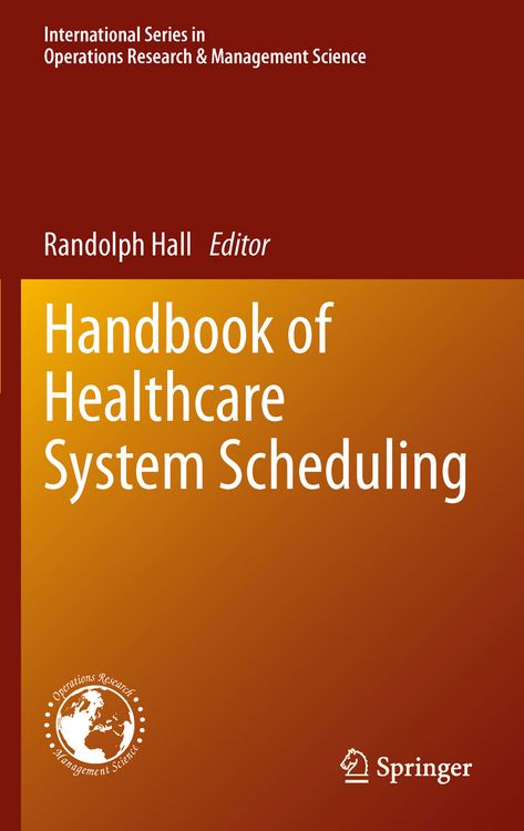 Produktbild: Handbook of Healthcare System Scheduling