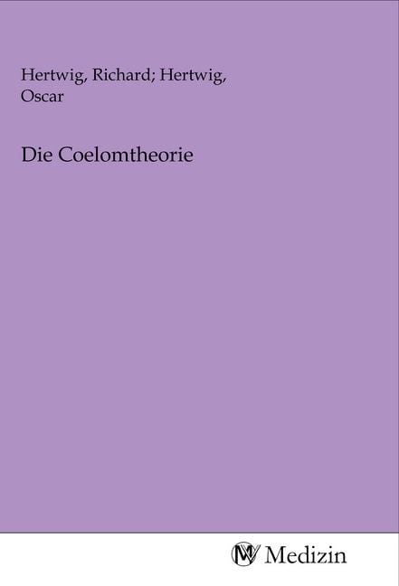 Produktbild: Die Coelomtheorie