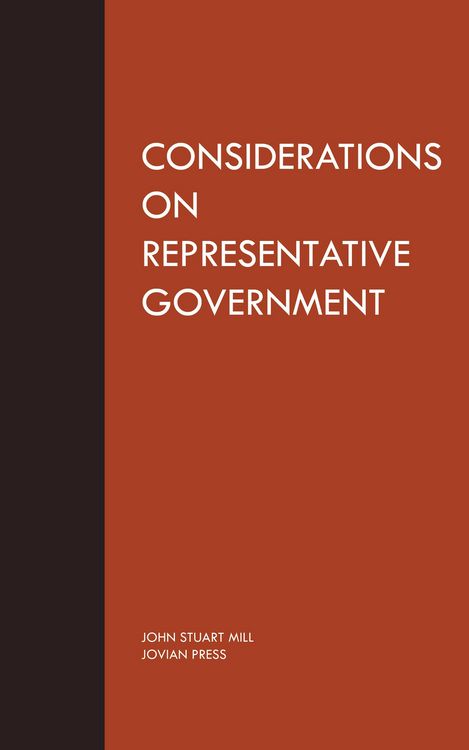 Produktbild: Considerations on Representative Government