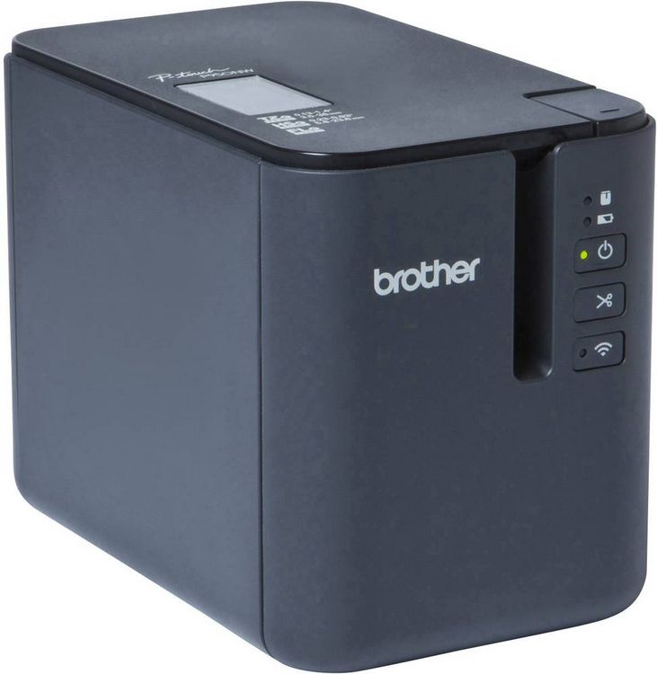 Produktbild: Brother P-touch P950NW Beschriftungsger&auml;t Geeignet f&uuml;r Schriftband: TZe, HSe, HGe, STe, FLe 3.5 mm, 6 mm, 9 mm, 12 mm, 18 mm, 24 mm, 36 mm