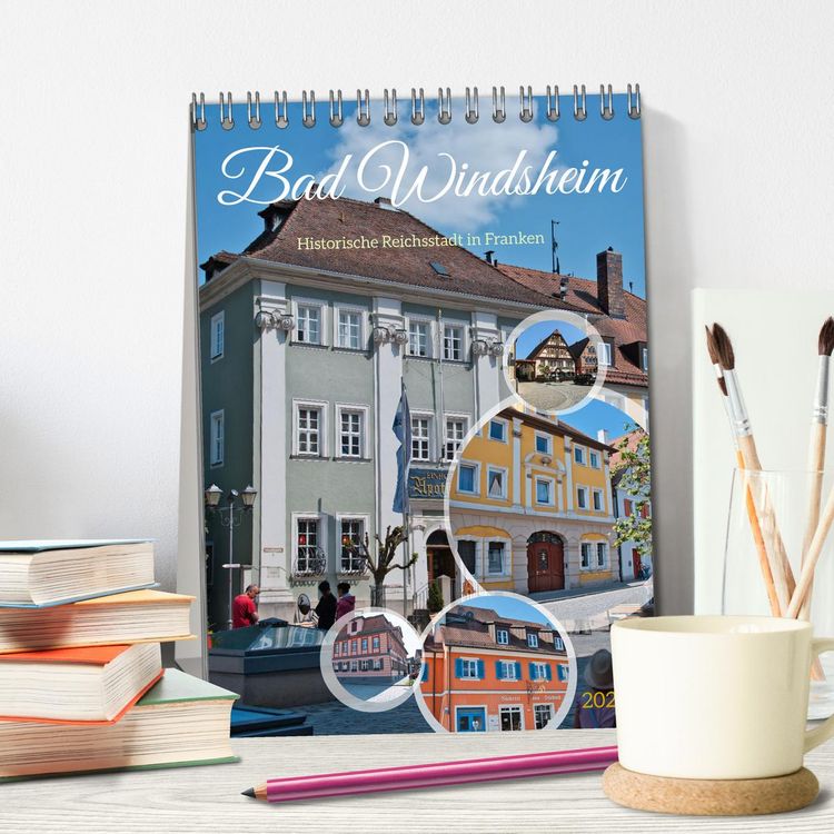 Produktbild: Bad Windsheim - Historische Reichsstadt in Franken (Tischkalender 2026 DIN A5 hoch), CALVENDO Monatskalender
