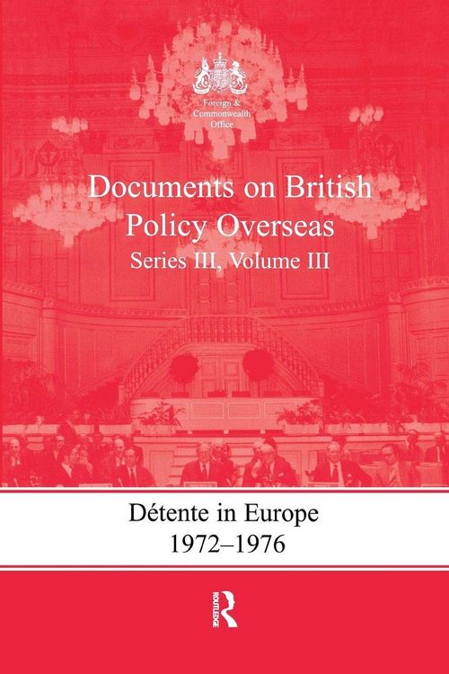 Produktbild: Detente in Europe, 1972-1976
